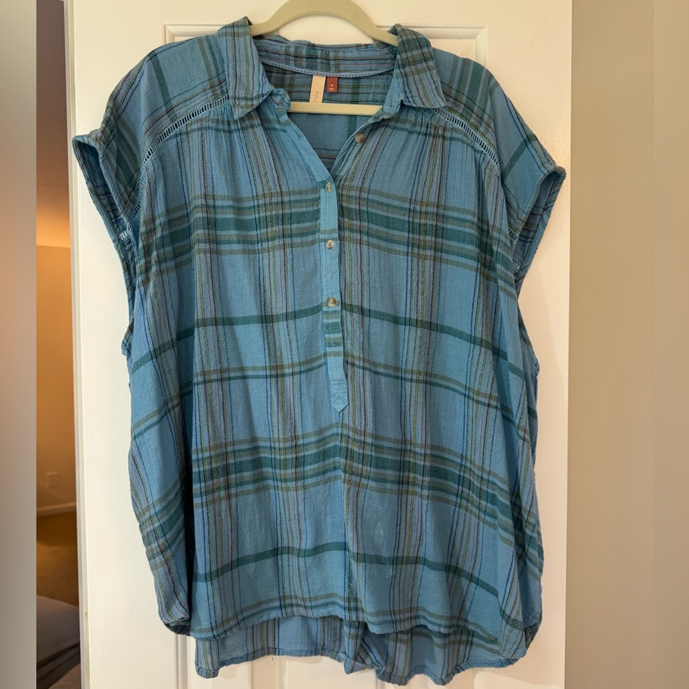 Anthropologie Summer Blouse